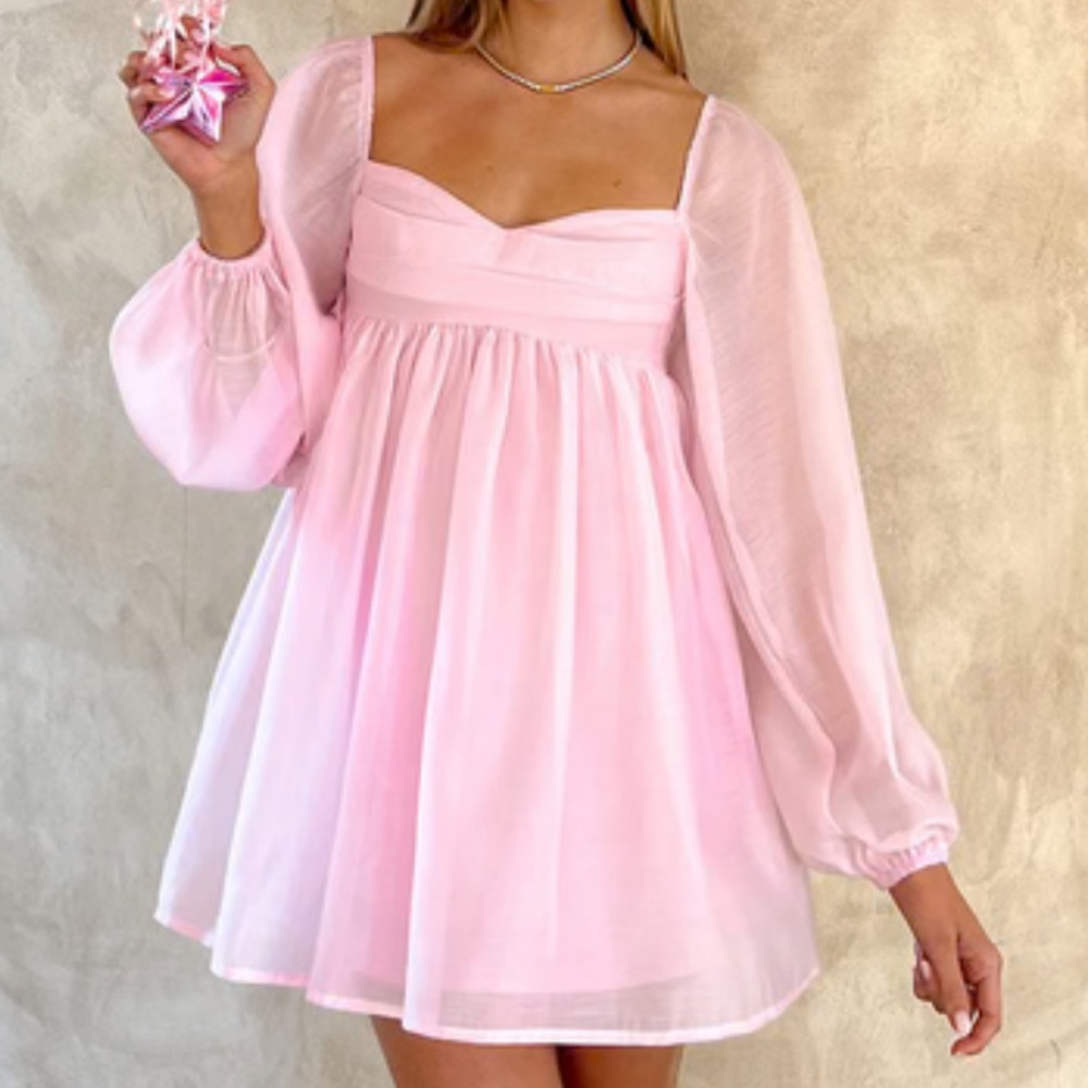 Beginning Boutique Pink Mini Dress